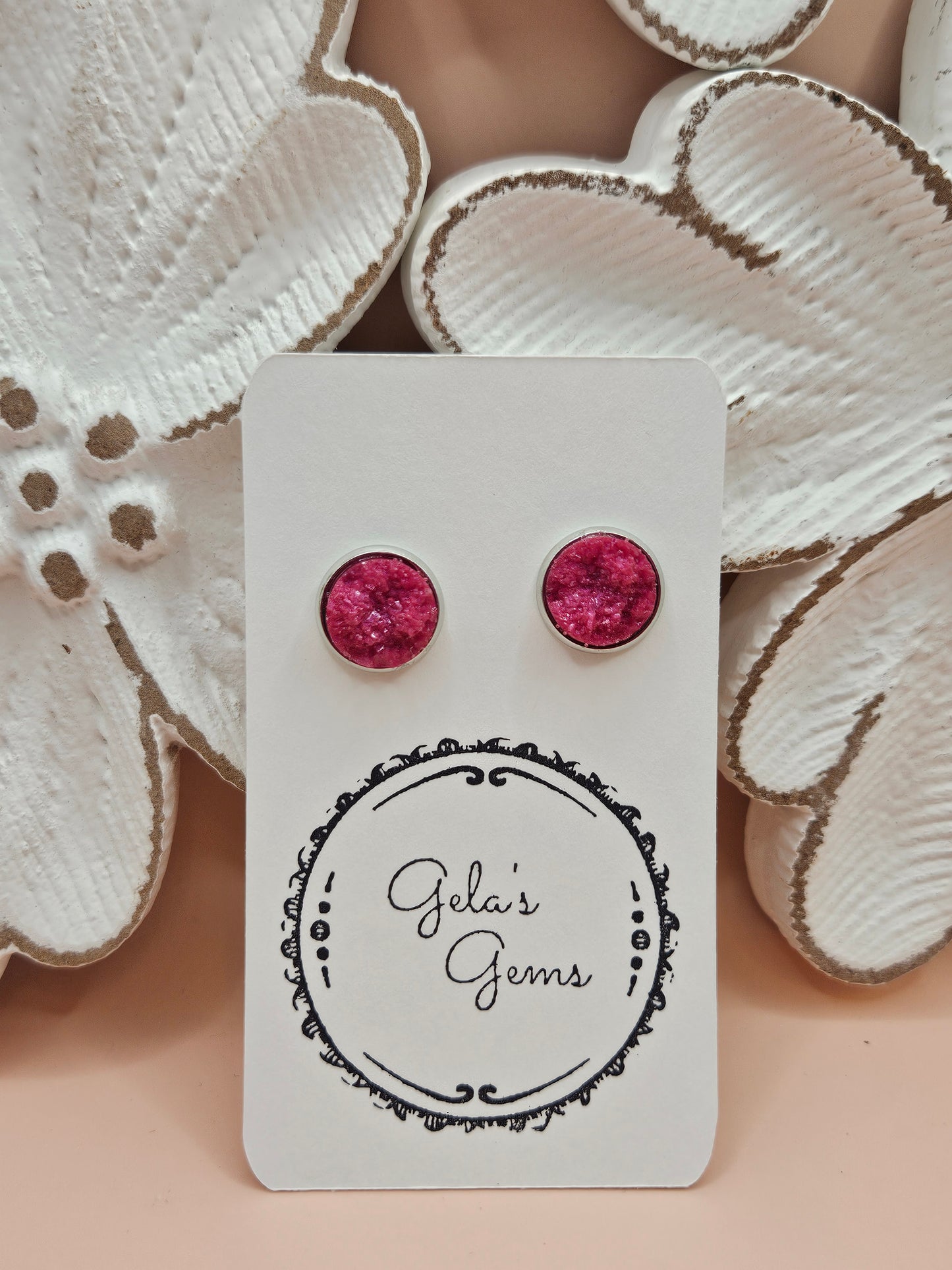 Drusy Studs