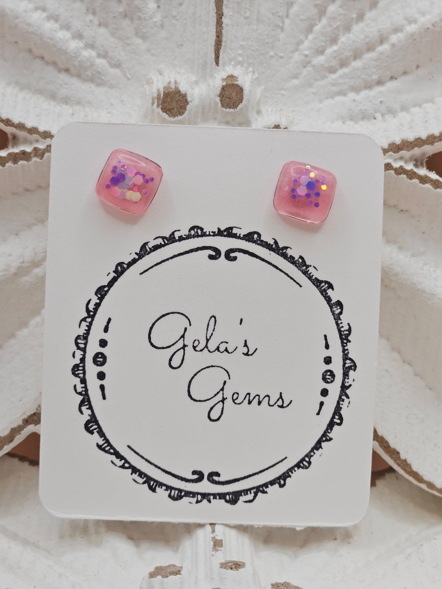 Mini Glitter Stud