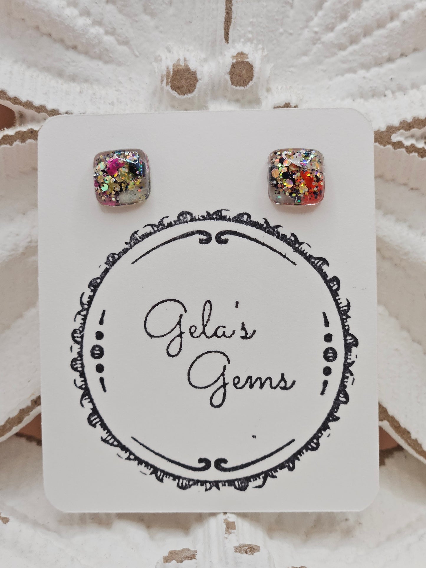 Mini Glitter Stud