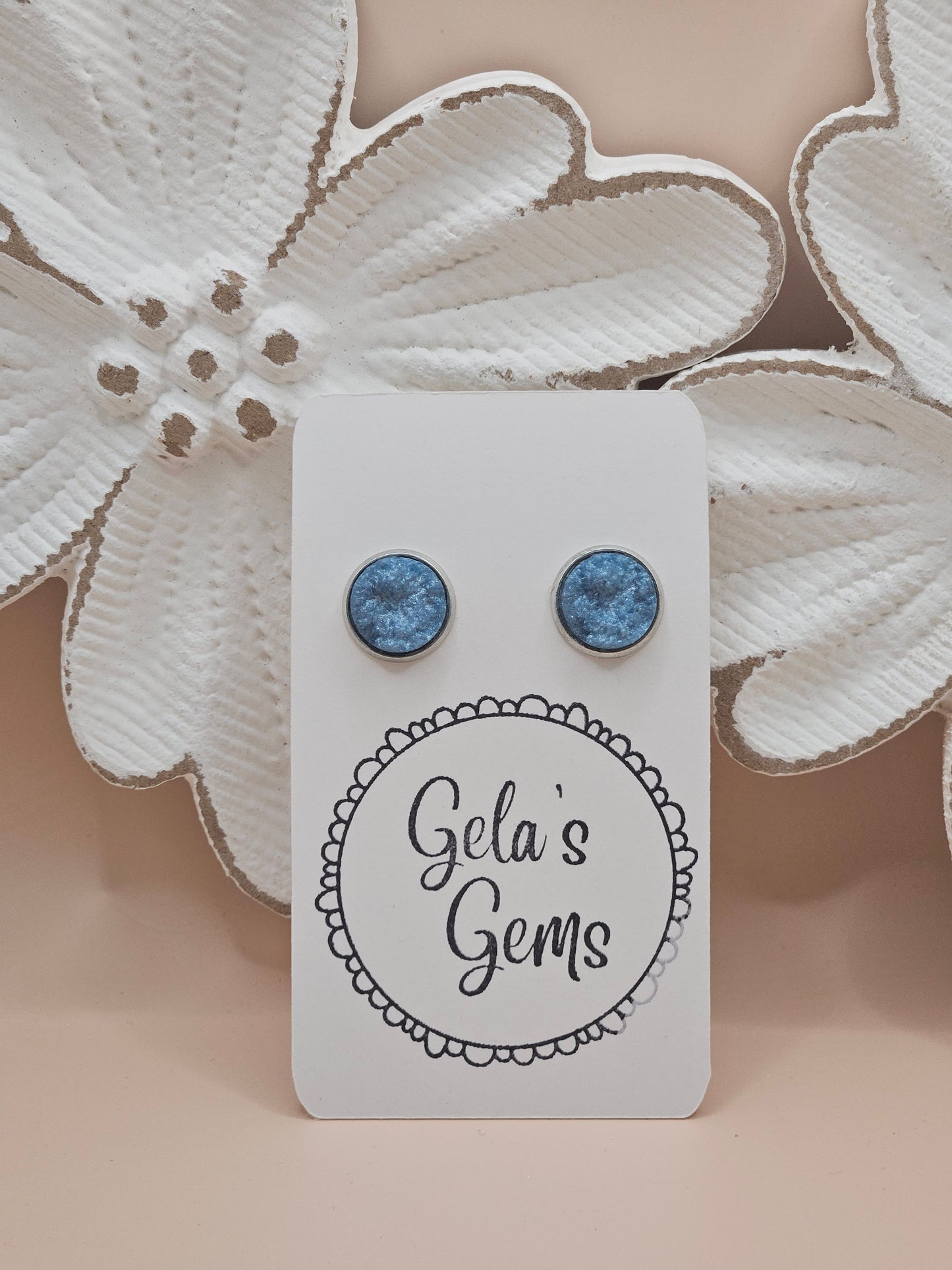 Drusy Studs